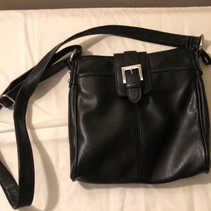 Black cross body bag